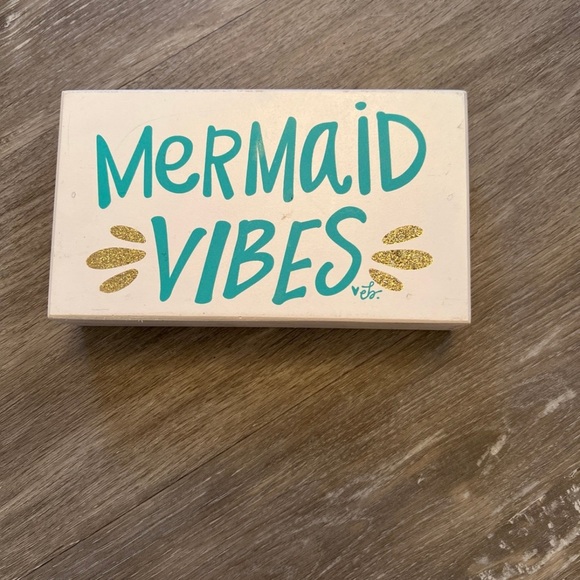 Mermaid Vibes Sign - Picture 2 of 4